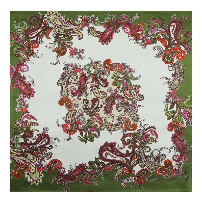 90x90cm Mode Silk Satin Scarf För Kvinnor Pannband Fyrkantiga sjalar och Wraps Halshalsdukar