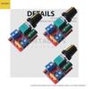CENTAURUS 3Pcs DC Motor Speed Controller Module 3V-35V PWM Speed Control Switch LED Dimmer Mini 5A Max 90W