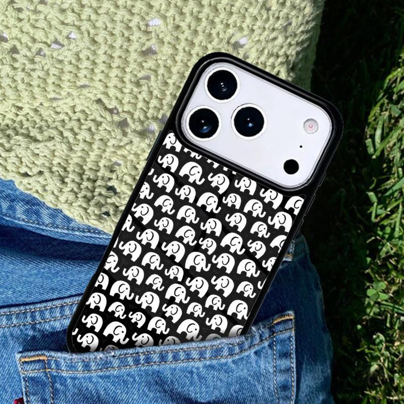 Indian Baby Elephants phone case cover Compatible with for IPhone 17air 16e 15 14 13 12 11Pro Max 17 Air