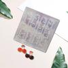 Silicone Nail Art Mold Accessory Molds Cherry Shape 3D Nail Decorative Mold Silicone Texture for Various Nail Types