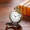 Antique Butterfly Pocket Watch with Analog Display and Waterproof Butterfly Pocket Watch with Pendant Necklace and Chain Perfect Gift for and Day