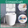 Modern Minimalist White Toilet Lid Soft Close Quick Mount Adjustable Urea Resin Seat