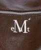 Mucent Port Double Wrinkle Leather Shoulder Bag Unisex (2 Colors)