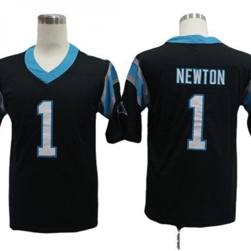 Mens American Football Jersey Panthers Team Uniform Newton 1 McCaffrey 22 Classic Replica Sports Fan Apparel