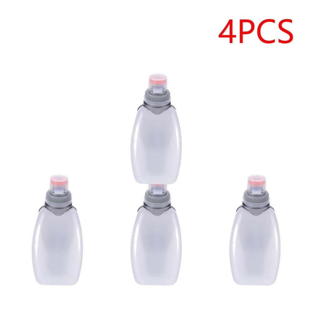 250ml Sports Water Bottle with Clip & Dustproof Lid Hydration Waist Bottle Running Belt Bottle for Camping Cycling Marathon