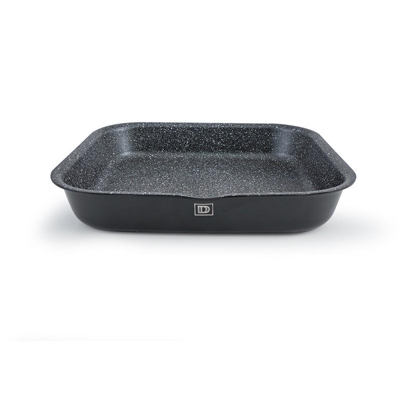 

Алюминиевый гриль с антипригарным покрытием 24 см Tfi Genesis Black Durand Dupont