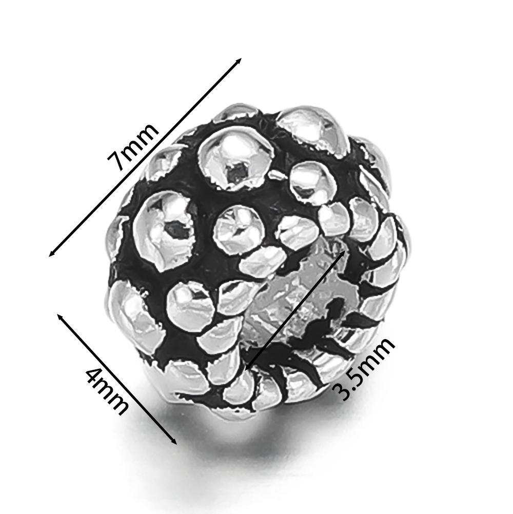 1pcs/lot 925 Sterling Silver Various Shape Silver Color Beads For DIY Jewelry Necklace Bracelets Making Supplies Accessories