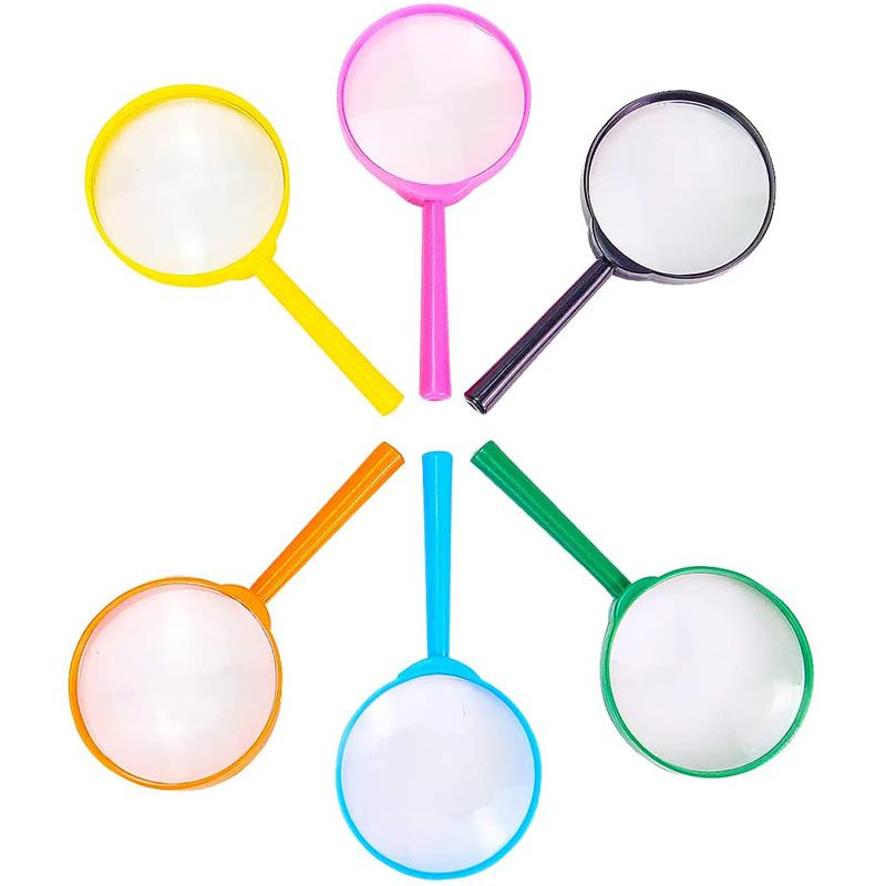 

5Pcs Science Toys For Kids Magnifying Glass Outdoor Observation Party Favors Classroom Prizes Juguetes Didácticos Montessori