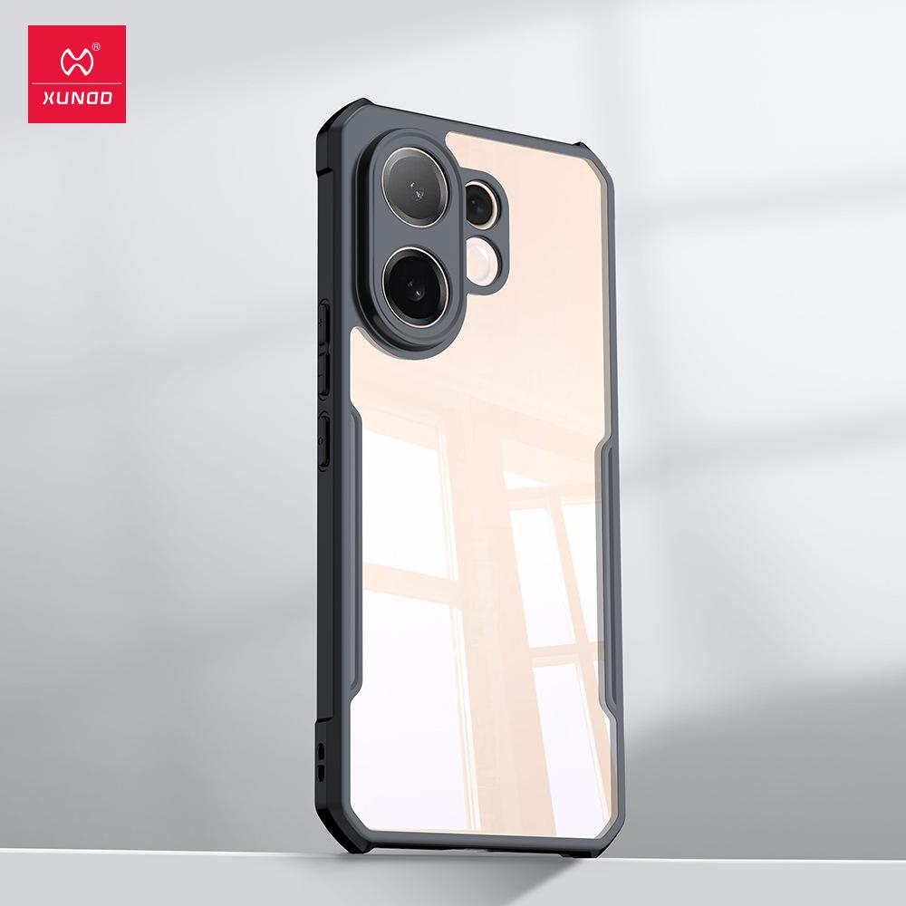 For Vivo V60 Case XUNDD Casing Airbag Anti Fall Bumper Protective Shell Transparent Phone Cover
