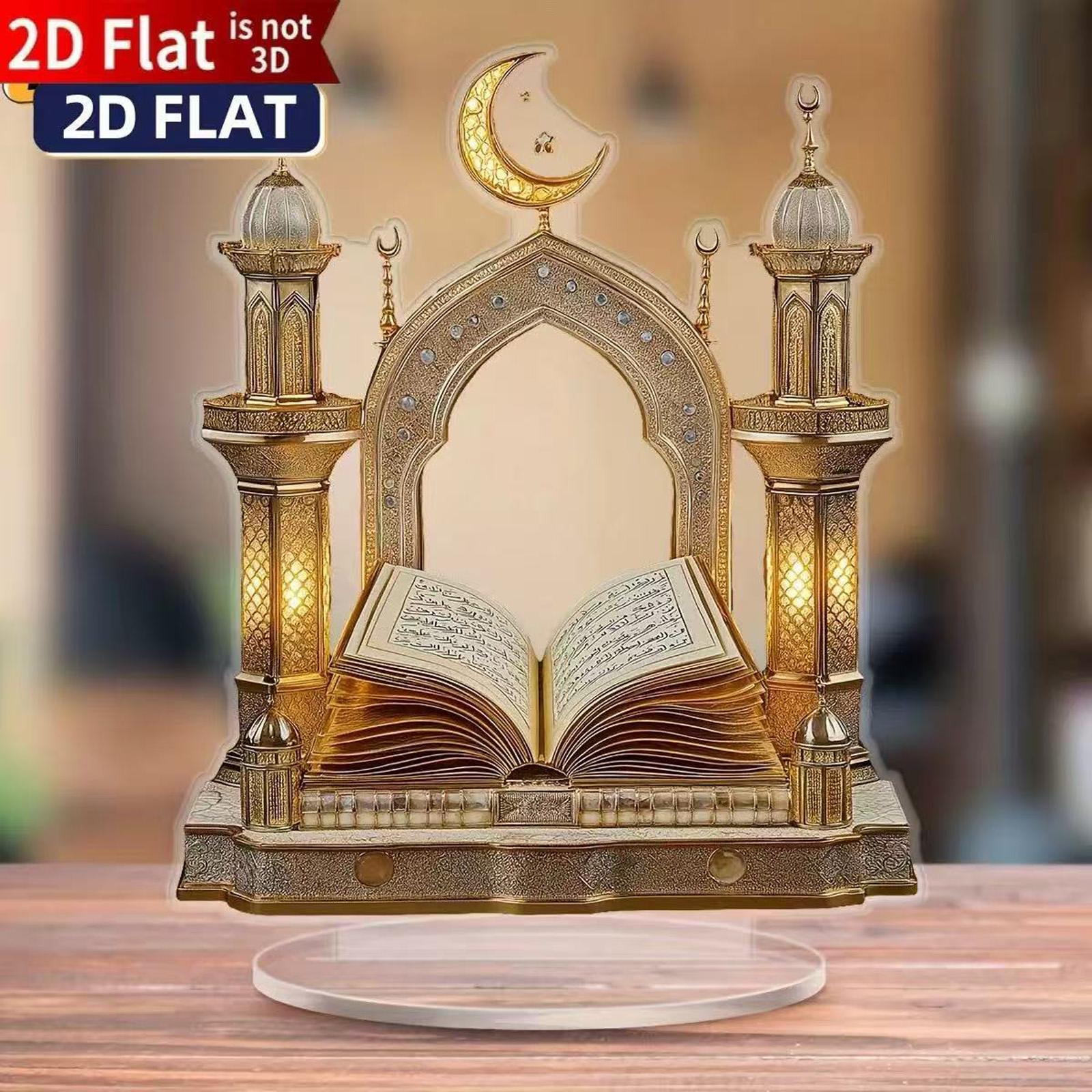 2D плоские акриловые настольные украшения One Size