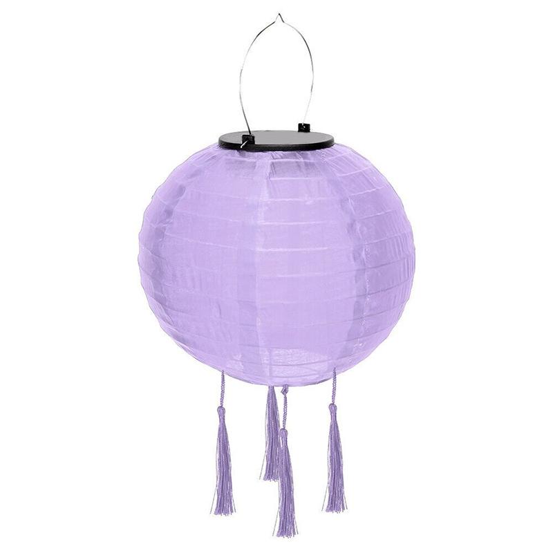 12 Inch Waterproof Solar Powered Lanterns Chinese Lantern Led Lamp Outdoor Decoration Balls Light Solar Lantern Party Decoration