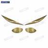 For YZF R6 2017-2023 Motorcycle Track Version Edition Headlight Decoration Sticker Motorbike Headlight Protective Film Stickers
