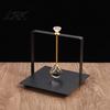 Compact Napkin Stand Square Holder, with Weighted Arm, Durable Iron Frame Windproof Paper Towel Dispenser Dispenser, Stable Cocktail Holders for Home