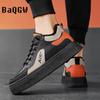 Men's Fashion Winter Plush Platform Skate Shoes Designer Casual Sneakers Outdoor Comfortable Warm Non-slip Lace-up Versatile