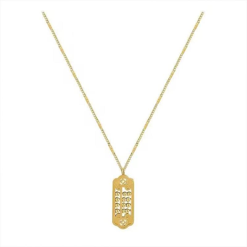 Fashionable Wishful Thinking Pendant Niche Design Clavicle Chain Jewelry Sweater Chain