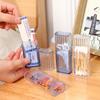 Swab Box Travel Camping Storage Box Transparent Storage Box Plastic Bathroom Accessories Organizer Toothpaste Toothbrush Case
