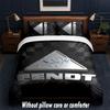 Set Biancheria da Letto Design Fendt 1 Copripiumino + 2 Federe Morbido Traspirante Biancheria da Letto per la Casa