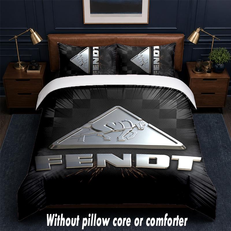 Set Biancheria da Letto Design Fendt 1 Copripiumino + 2 Federe Morbido Traspirante Biancheria da Letto per la Casa