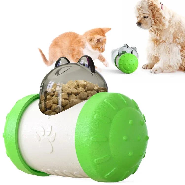 Tumbler Dog Toy Super Ball Self-hi Puzzle Dog Slow Food Rotating Food Leak Pet Toys
