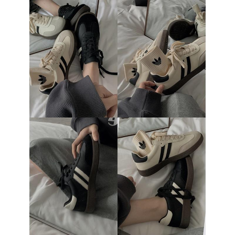 ~ Retro Versatile Color Matching Platform Casual Sports Board Shoes Women's Trendy Autumn and Winter