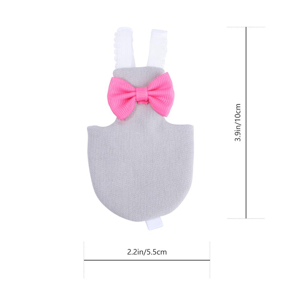 Parrot Diaper Flight Suit Light Grey Xs Waterproof Absorbent Adjustable For Small Birds Pet Bird Clothes Bird Flying