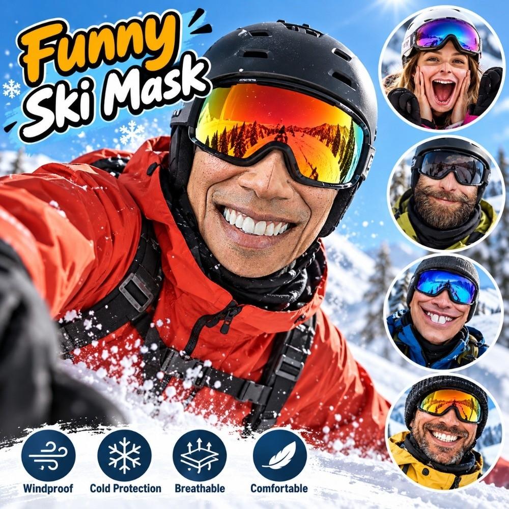Washable Reusable Human Face Expression Print Mask Realistic Printed Novelty Gag Mask  Halloween