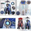 Gorgeous Genshin Impact Kunikuzushi-wanderer Balladeer Cosplay Bamboo Hat Adult Costume