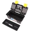 Two-Layer Tool Storage Box Mini Accessories Storage Box with Handle Portable Tool Organizer 10 Inch Household Hardware