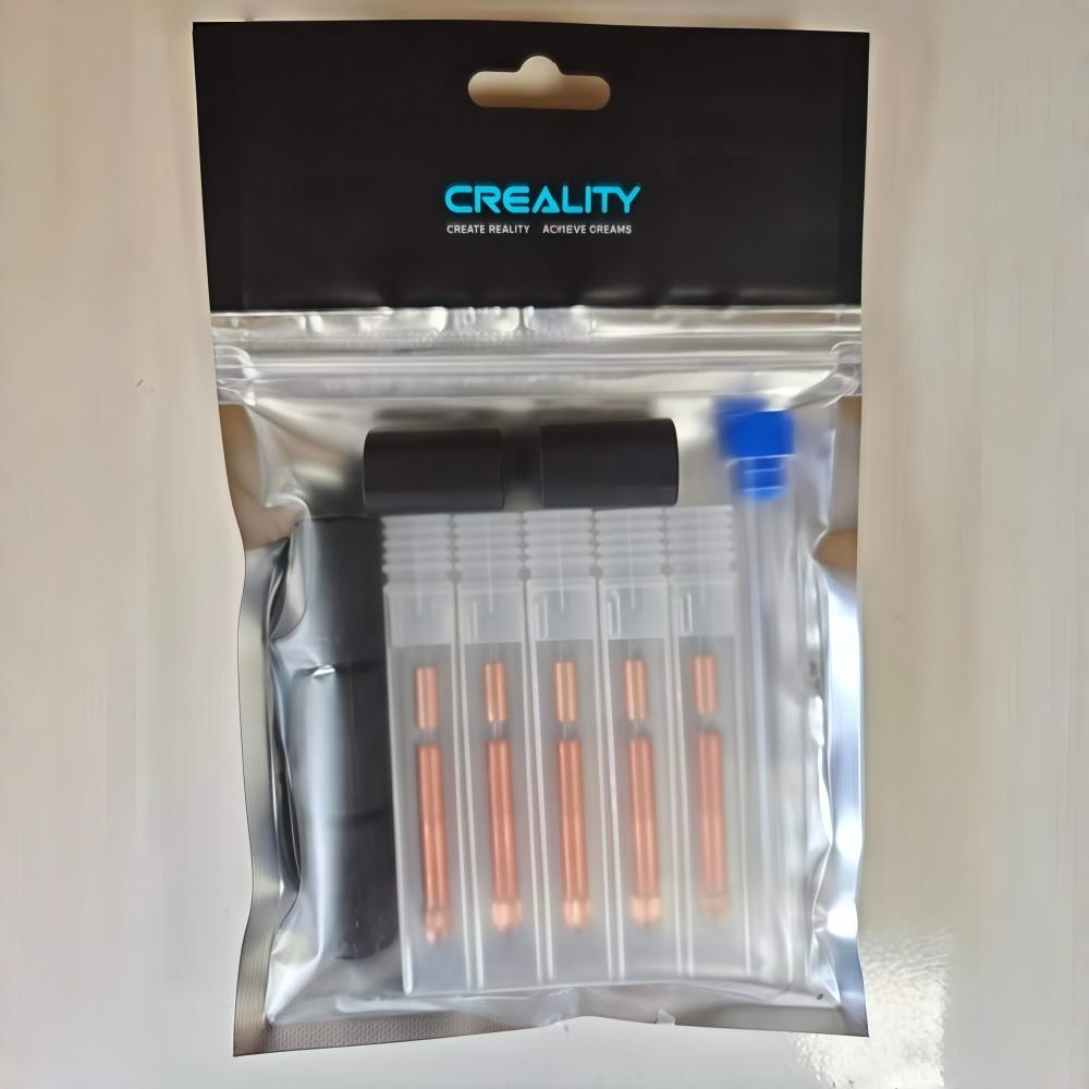 Creality Original K2 Plus Nozzle Unicorn Quick-Swap Nozzles Kit Copper Alloy Hardened Steel for K2 Pro/Creality Hi/K2