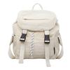 Double shoulder cloth bag female large capacity leisure student class schoolbag campus wind going out travel backpack