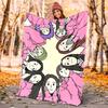 TWICE Flannel Blanket Soft All-Season Throw, Design for Camping, Car Travel, Hiking Sofa, Bed, Office Perfect Gift for Parties