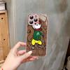 Fashion M-Malbon G-Golf Logo For IPhone 14 13 12 Mini 11 Pro XS Max X XR 14 Plus Tempered Glass Cover