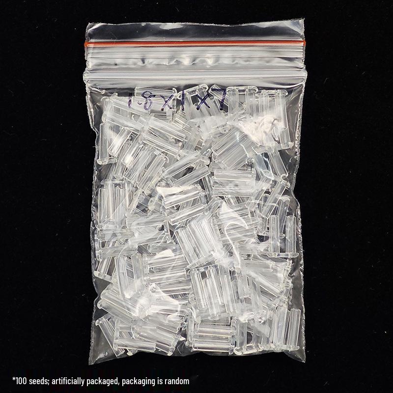 100 Pairs Double-Plug Frameless Glasses Frame with Accessories