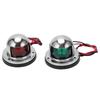 1 Pair Set 12V 24V Red Green Sailing Signal Light Marine Boat LED Bow Navigation Lamp Accessory
