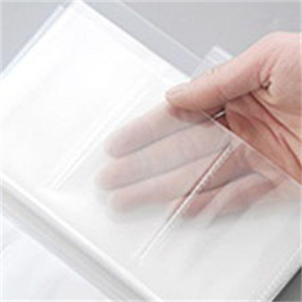 Card Stock Photo Card Book ID Card Holder Ticket Collection Book Picture Storage Case Card Book