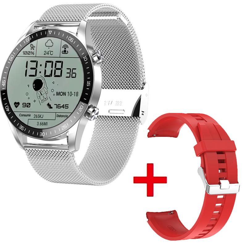 L13 Smartwatch Gt05 Herren Smartwatch EKG PPG Wasserdicht Bluetooth-Anruf Blutdruck Mode Armbänder Armband Fitness Pk L7