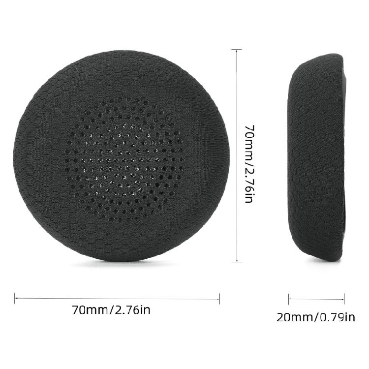 Acoustics Enhances Ear Cushions Breathable Meshes Earmuff Long Last Comfort For Zone Wireless Studio Headphones Earpads