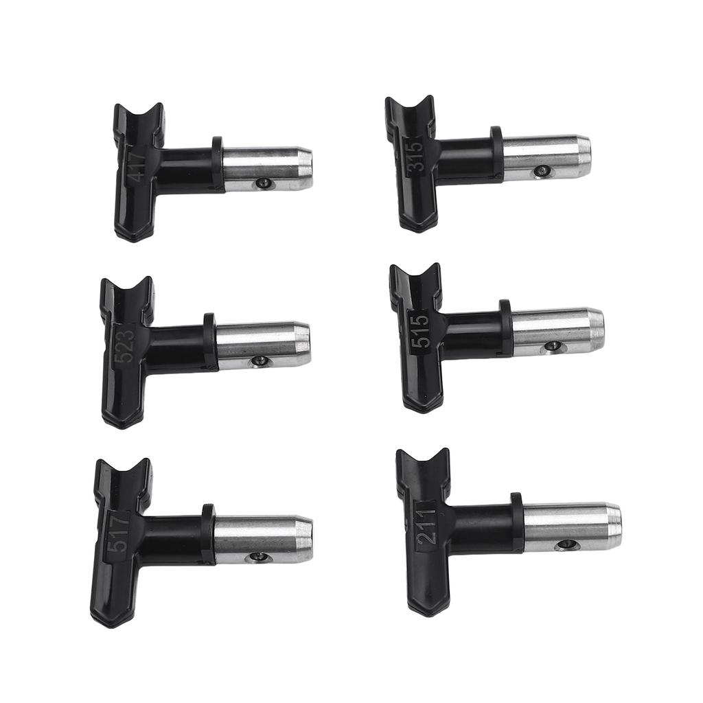 Airless Sprayer Spray Tip Set 211 315 417 515 517 523 Nozzles 5 Filters 2 Nozzle Holder Set for