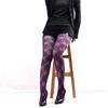 Multicolor Patterned Footed Tights for Women Printed Pantyhose Stockings for Dress Skirt Layering In Spring Fall Office and Daily Wear