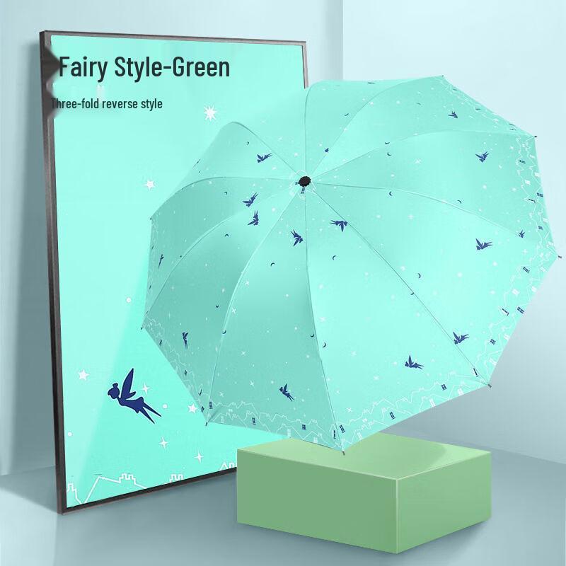 Automatic 10-Rib All-Weather Sun & Rain Umbrella