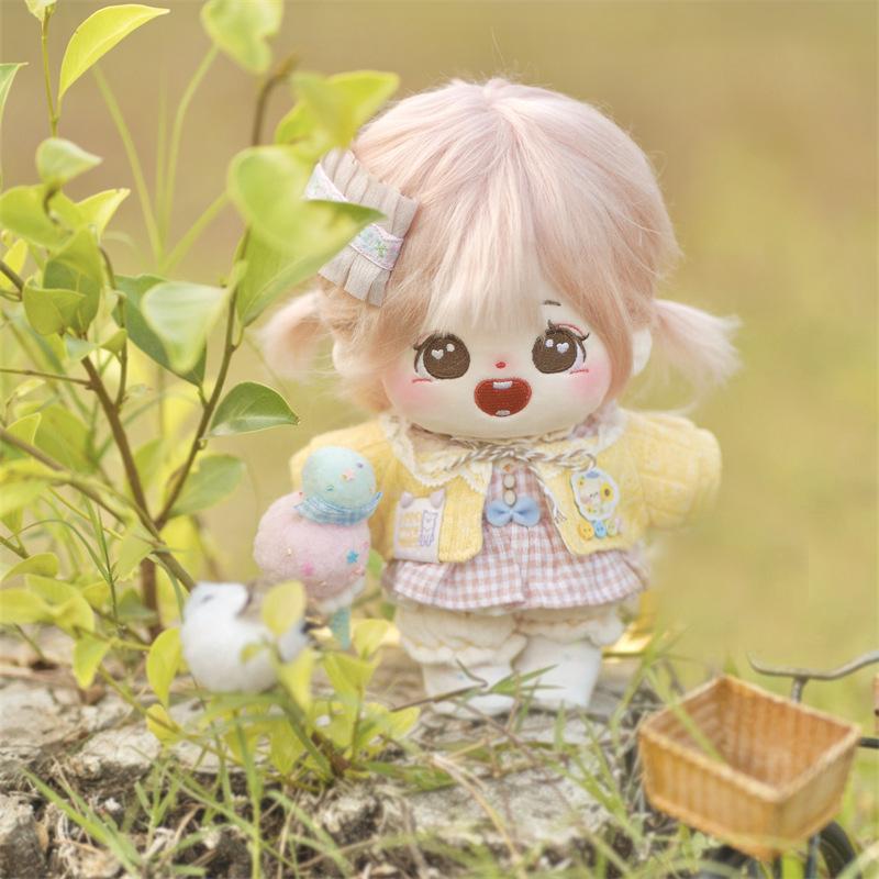 Fu Xiaotao 20cm Cute Fluffy Cotton Doll - Plush Baby Friend Gift
