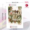 Beautiful calico cat Pattern  3pcs 100% Round Full Drill 5D DIY Diamond Painting Embroidery Cross Stitch Rhinestone Décor