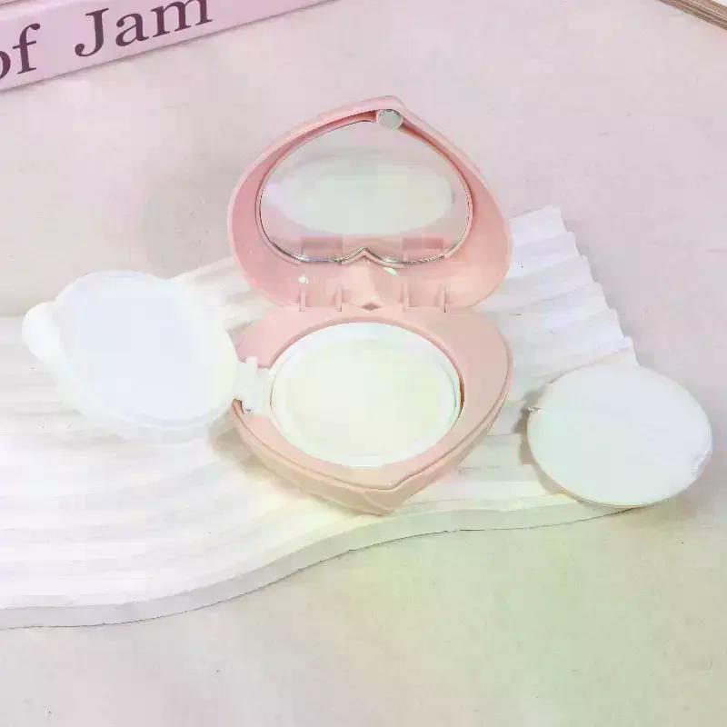 15g/0.5oz Empty Air Cushion Puff Box Portable Cosmetic Makeup Case Container With Powder Sponge Mirror For BB Cream Foundation