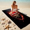 1pc A-Arsenal Beach Towel, Comfortable and Thick, and Swimming/Bath/Picnic/Camping Towel, Suitable for Seaside Beaches