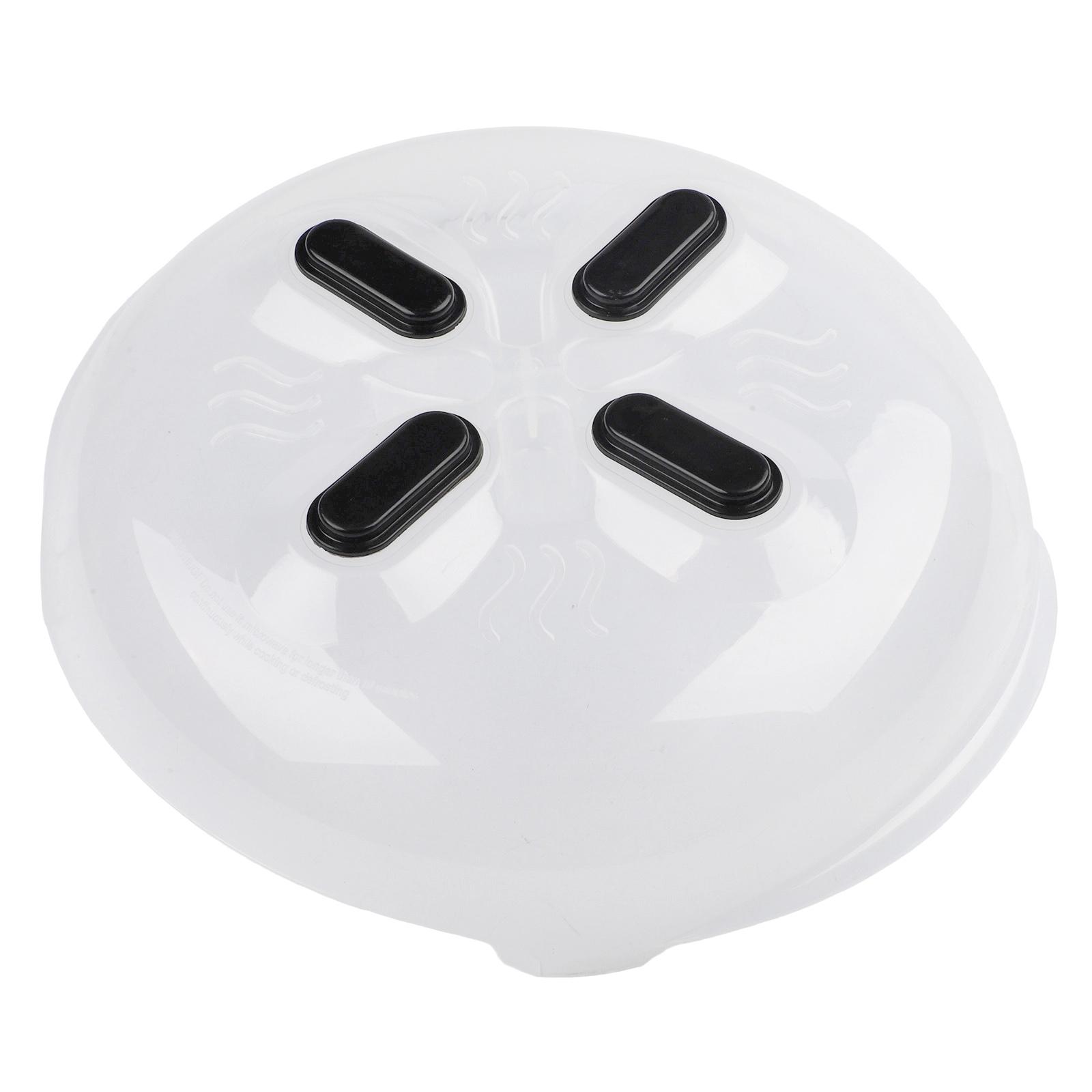 

Mess Cooking with Magnetic Microwave Anti Splatter Cover Plate Guard