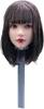 1/6 Scale Female Head Sculpt Beauty Girl Rooted Hair Head Carving 12 Inch Female PH TBL JO Action Figure Body Collection (Short Hair)