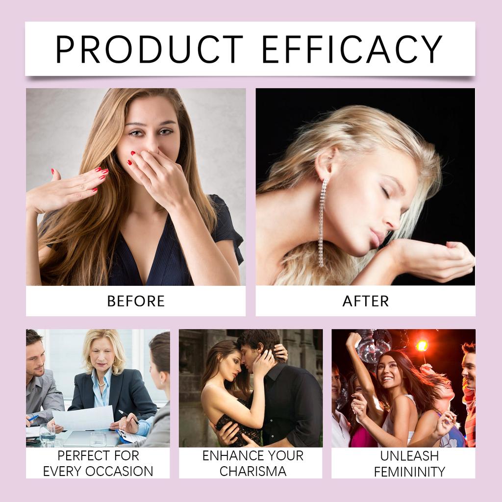 Roxelis Rose Hair Spray Perfume Body Fragrance Long Lasting Eau De Toilette Fresh Moisturizing Charming Retention Fine Mist Perfume