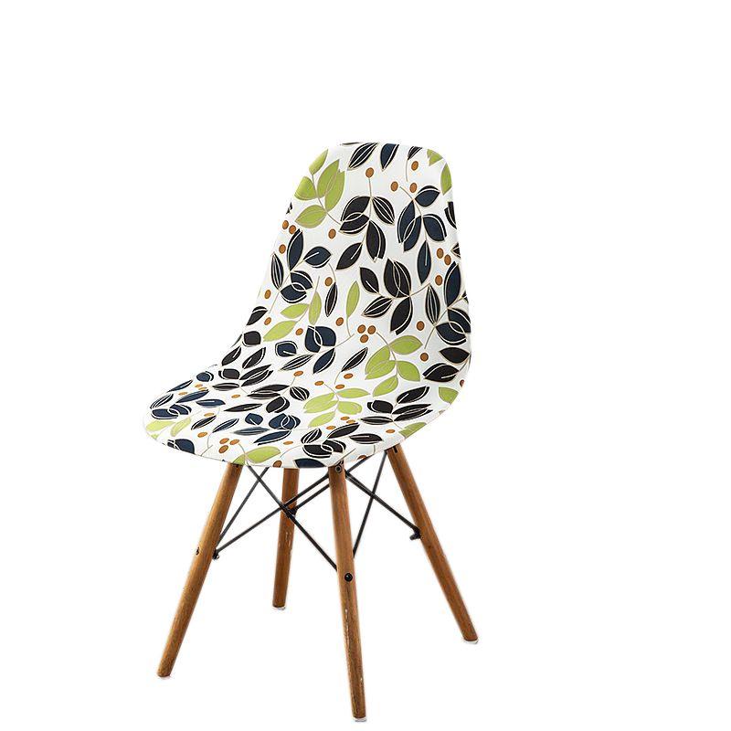 Soft Skinfriendly Removable Slipcover Chair Cover For Modern Home Dining Armless Seat