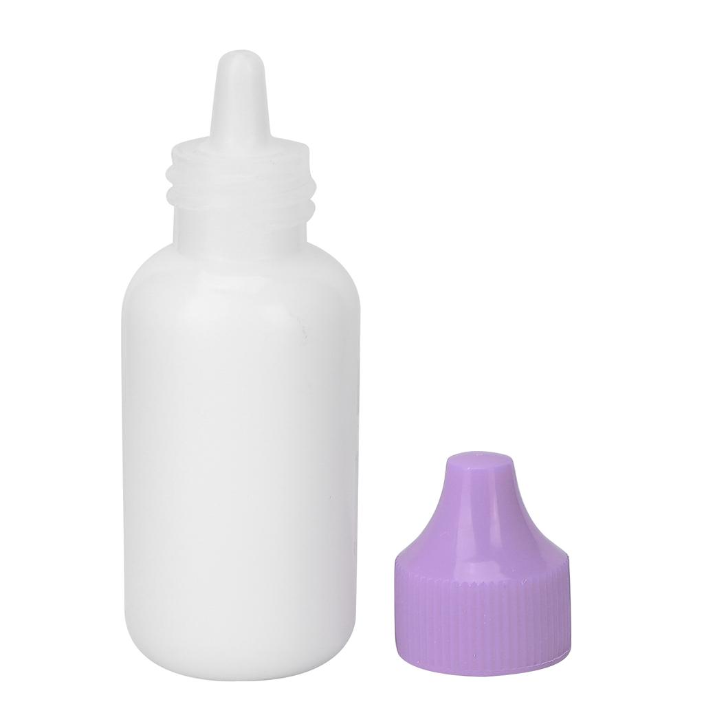 Klej do peruki z koronką Przezroczysty Mocny Klej do Mocowania Sztuczne Włosy Włosy Doczepiane Klej 38ml Fioletowa Nakrętka