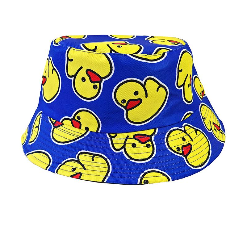 Creative Unisex Double-Sided Cotton Bucket Hat – Versatile Outdoor Sun Protection Accessory